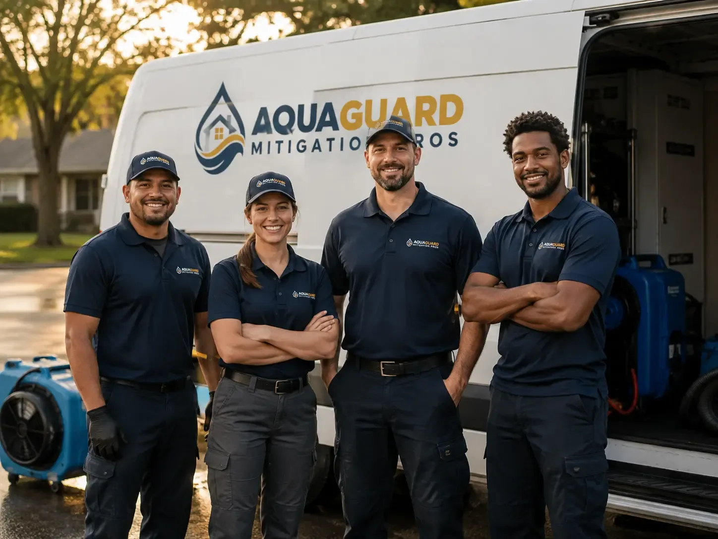 Water Damage Mitigation company in Herrick Center, PA